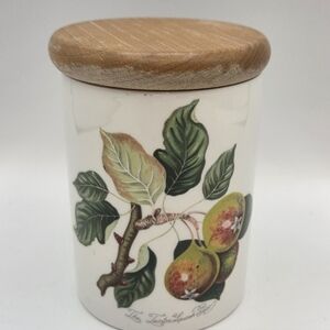 Pomona Portmeirion The Teinton Squash Pear Lidded Storage Jar Canister
